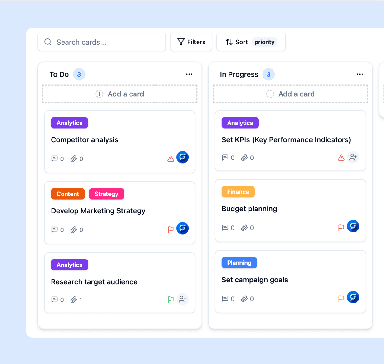 Project Management Dashboard